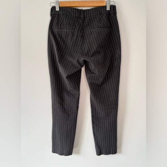 High-Waisted Pinstripe Pants - Picture 2 of 7